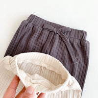 Load image into Gallery viewer, 2 Pieces Set Baby Kid Girls Boys Solid Color Tops And Pants Wholesale 23101911
