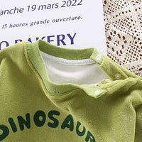 Load image into Gallery viewer, Baby Girls Boys Letters Dinosaur Cartoon Jumpsuits Wholesale 231019122
