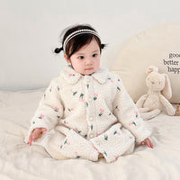 Load image into Gallery viewer, Baby Kid Girls Flower Embroidered Jackets Outwears Wholesale 231019126
