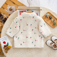 Load image into Gallery viewer, Baby Kid Girls Flower Embroidered Jackets Outwears Wholesale 231019126
