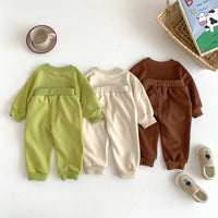 Load image into Gallery viewer, 2 Pieces Set Baby Kid Girls Boys Cartoon Hoodies Sweatshirts And Solid Color Pants Wholesale 23101913
