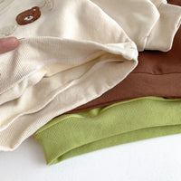 Load image into Gallery viewer, 2 Pieces Set Baby Kid Girls Boys Cartoon Hoodies Sweatshirts And Solid Color Pants Wholesale 23101913
