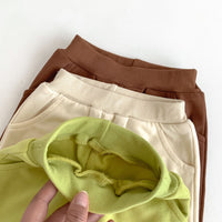 Load image into Gallery viewer, 2 Pieces Set Baby Kid Girls Boys Cartoon Hoodies Sweatshirts And Solid Color Pants Wholesale 23101913
