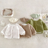 Load image into Gallery viewer, Baby Kid Girls Solid Color Jackets Outwears Wholesale 231019134
