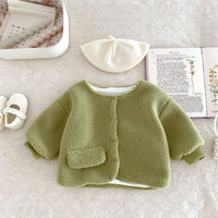 Load image into Gallery viewer, Baby Kid Girls Solid Color Jackets Outwears Wholesale 231019134
