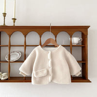 Load image into Gallery viewer, Baby Kid Girls Solid Color Jackets Outwears Wholesale 231019134
