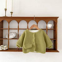 Load image into Gallery viewer, Baby Kid Girls Solid Color Jackets Outwears Wholesale 231019134
