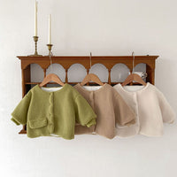 Load image into Gallery viewer, Baby Kid Girls Solid Color Jackets Outwears Wholesale 231019134
