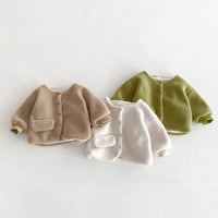 Load image into Gallery viewer, Baby Kid Girls Solid Color Jackets Outwears Wholesale 231019134
