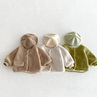 Load image into Gallery viewer, Baby Kid Girls Solid Color Jackets Outwears Wholesale 231019134
