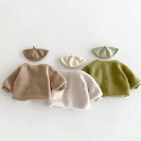 Load image into Gallery viewer, Baby Kid Girls Solid Color Jackets Outwears Wholesale 231019134
