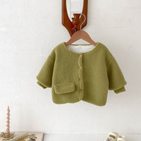 Load image into Gallery viewer, Baby Kid Girls Solid Color Jackets Outwears Wholesale 231019134
