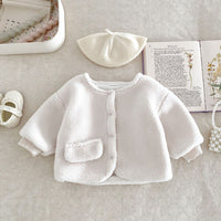 Load image into Gallery viewer, Baby Kid Girls Solid Color Jackets Outwears Wholesale 231019134
