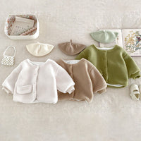 Load image into Gallery viewer, Baby Kid Girls Solid Color Jackets Outwears Wholesale 231019134
