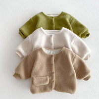 Load image into Gallery viewer, Baby Kid Girls Solid Color Jackets Outwears Wholesale 231019134
