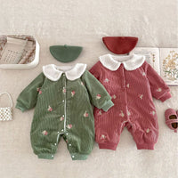 Load image into Gallery viewer, Baby Kid Girls Solid Color Print Jumpsuits Wholesale 231019136
