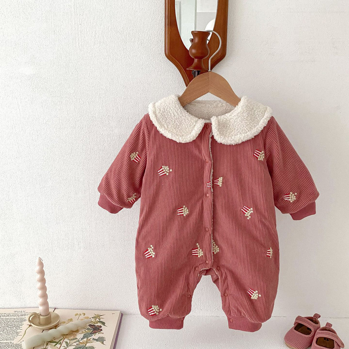 Baby Kid Girls Solid Color Print Jumpsuits Wholesale 231019136