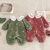 Load image into Gallery viewer, Baby Kid Girls Solid Color Print Jumpsuits Wholesale 231019136
