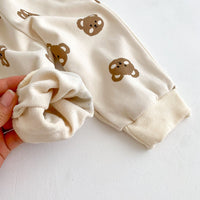 Load image into Gallery viewer, 2 Pieces Set Baby Kid Girls Boys Cartoon Print Hoodies Sweatshirts And Pants Wholesale 23101914
