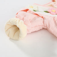 Load image into Gallery viewer, Baby Girls Flower Embroidered Jumpsuits Wholesale 231019144
