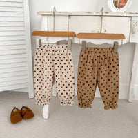 Load image into Gallery viewer, Baby Kid Girls Polka dots Print Pants Wholesale 231019149
