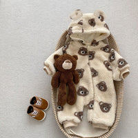 Load image into Gallery viewer, Baby Girls Boys Animals Cartoon Print Jumpsuits And Jackets Outwears Wholesale 231019151
