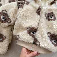 Load image into Gallery viewer, Baby Girls Boys Animals Cartoon Print Jumpsuits And Jackets Outwears Wholesale 231019151
