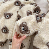 Load image into Gallery viewer, Baby Girls Boys Animals Cartoon Print Jumpsuits And Jackets Outwears Wholesale 231019151
