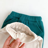 Load image into Gallery viewer, 2 Pieces Set Baby Kid Girls Flower Tops And Solid Color Pants Wholesale 23101916
