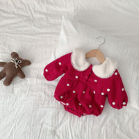 Load image into Gallery viewer, Baby Kid Girls Polka dots Rompers Wholesale 231019176
