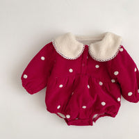 Load image into Gallery viewer, Baby Kid Girls Polka dots Rompers Wholesale 231019176
