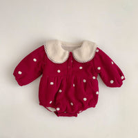 Load image into Gallery viewer, Baby Kid Girls Polka dots Rompers Wholesale 231019176
