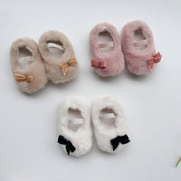 Load image into Gallery viewer, Baby Girls Solid Color Bow Shoes Wholesale 231019193
