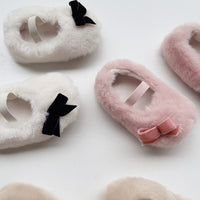 Load image into Gallery viewer, Baby Girls Solid Color Bow Shoes Wholesale 231019193
