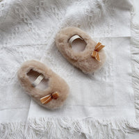 Load image into Gallery viewer, Baby Girls Solid Color Bow Shoes Wholesale 231019193
