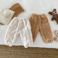 Load image into Gallery viewer, Baby Kid Girls Boys Solid Color Cartoon Tops Pants Sleepwears Wholesale 231019195
