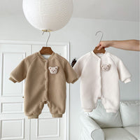 Load image into Gallery viewer, Baby Kid Girls Boys Solid Color Cartoon Jumpsuits Wholesale 231019208
