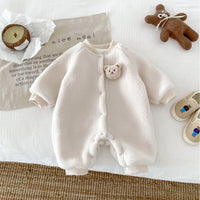 Load image into Gallery viewer, Baby Kid Girls Boys Solid Color Cartoon Jumpsuits Wholesale 231019208
