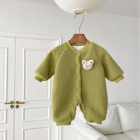 Load image into Gallery viewer, Baby Kid Girls Boys Solid Color Cartoon Jumpsuits Wholesale 231019208
