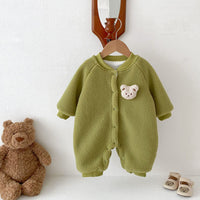 Load image into Gallery viewer, Baby Kid Girls Boys Solid Color Cartoon Jumpsuits Wholesale 231019208
