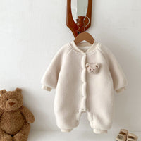 Load image into Gallery viewer, Baby Kid Girls Boys Solid Color Cartoon Jumpsuits Wholesale 231019208
