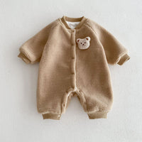 Load image into Gallery viewer, Baby Kid Girls Boys Solid Color Cartoon Jumpsuits Wholesale 231019208
