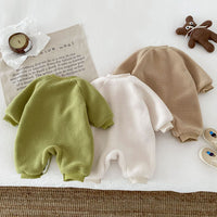 Load image into Gallery viewer, Baby Kid Girls Boys Solid Color Cartoon Jumpsuits Wholesale 231019208
