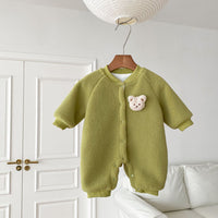 Load image into Gallery viewer, Baby Kid Girls Boys Solid Color Cartoon Jumpsuits Wholesale 231019208
