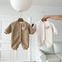 Load image into Gallery viewer, Baby Kid Girls Boys Solid Color Cartoon Jumpsuits Wholesale 231019208
