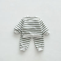 Load image into Gallery viewer, 2 Pieces Set Baby Kid Boys Striped Cartoon Tops And Pants Wholesale 23101921
