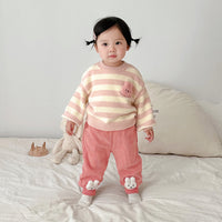 Load image into Gallery viewer, Baby Kid Girls Solid Color Cartoon Pants Wholesale 231019216
