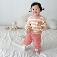 Load image into Gallery viewer, Baby Kid Girls Solid Color Cartoon Pants Wholesale 231019216
