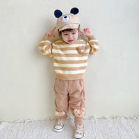 Load image into Gallery viewer, Baby Kid Girls Solid Color Cartoon Pants Wholesale 231019216
