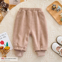 Load image into Gallery viewer, Baby Kid Girls Solid Color Cartoon Pants Wholesale 231019216
